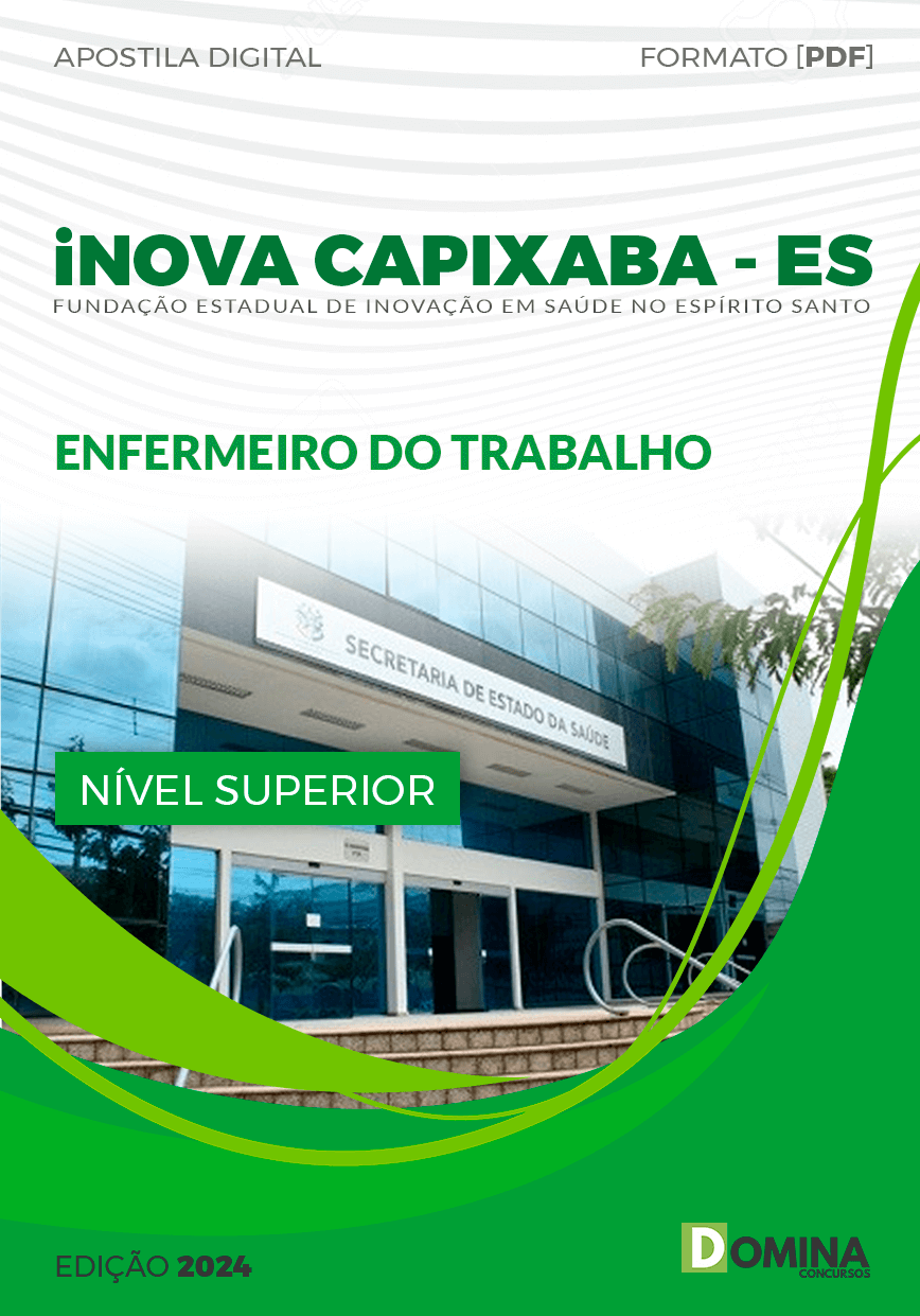 Apostila iNOVA Capixaba ES 2024 Enfermeiro do Trabalho