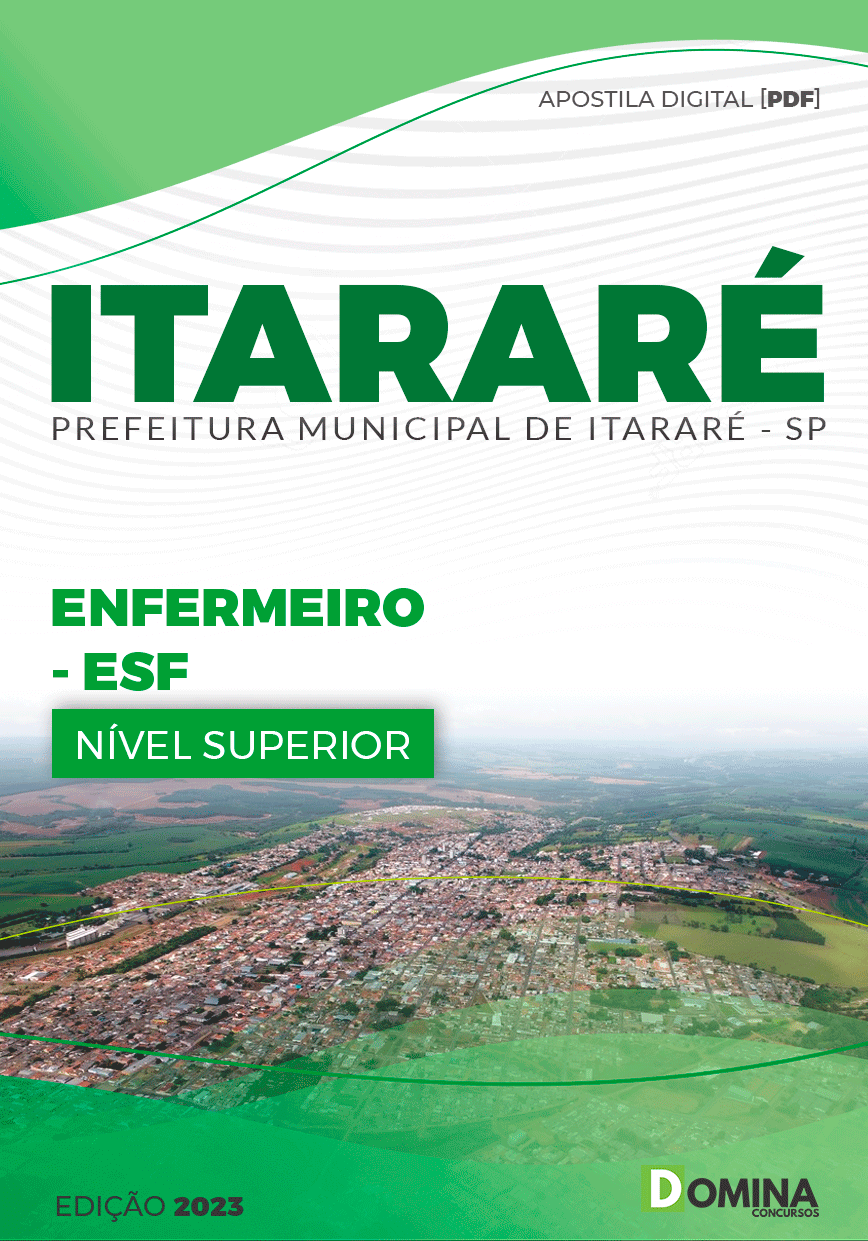 Apostila Pref Itararé SP 2024 Enfermeiro ESF