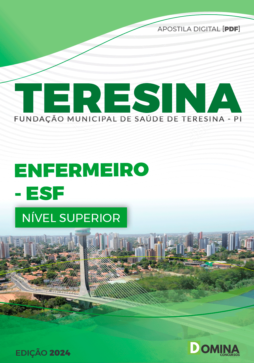Apostila FMS Teresina PI 2024 Enfermeiro ESF