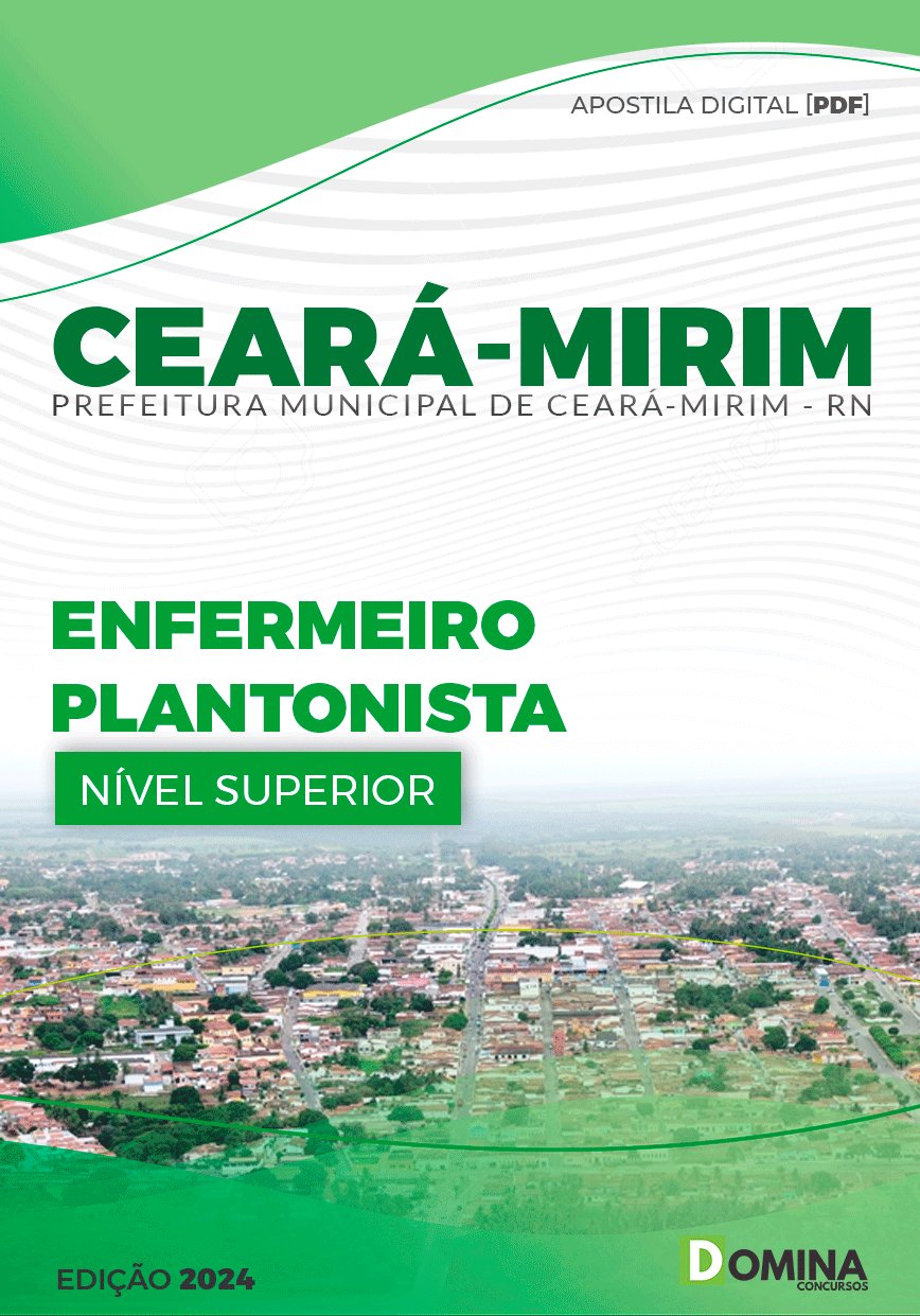 Apostila Pref Ceará Mirim RN 2024 Enfermeiro Plantonista