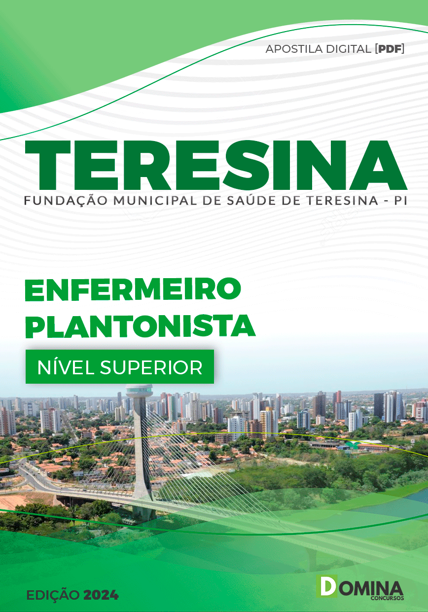 Apostila FMS Teresina PI 2024 Enfermeiro Plantonista
