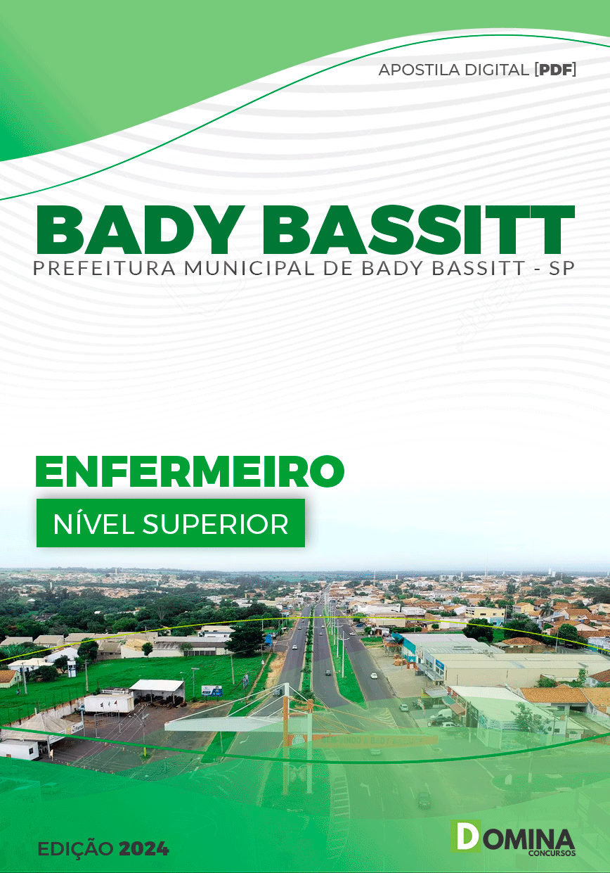 Apostila Pref Bady Bassitt SP 2024 Enfermeiro