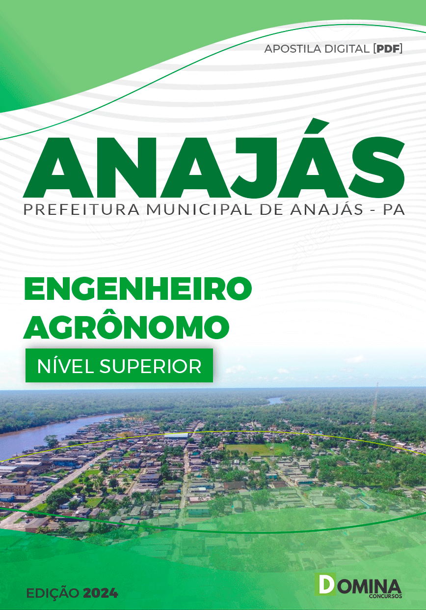 Apostila Pref Anajás PA 2024 Engenheiro Agrônomo