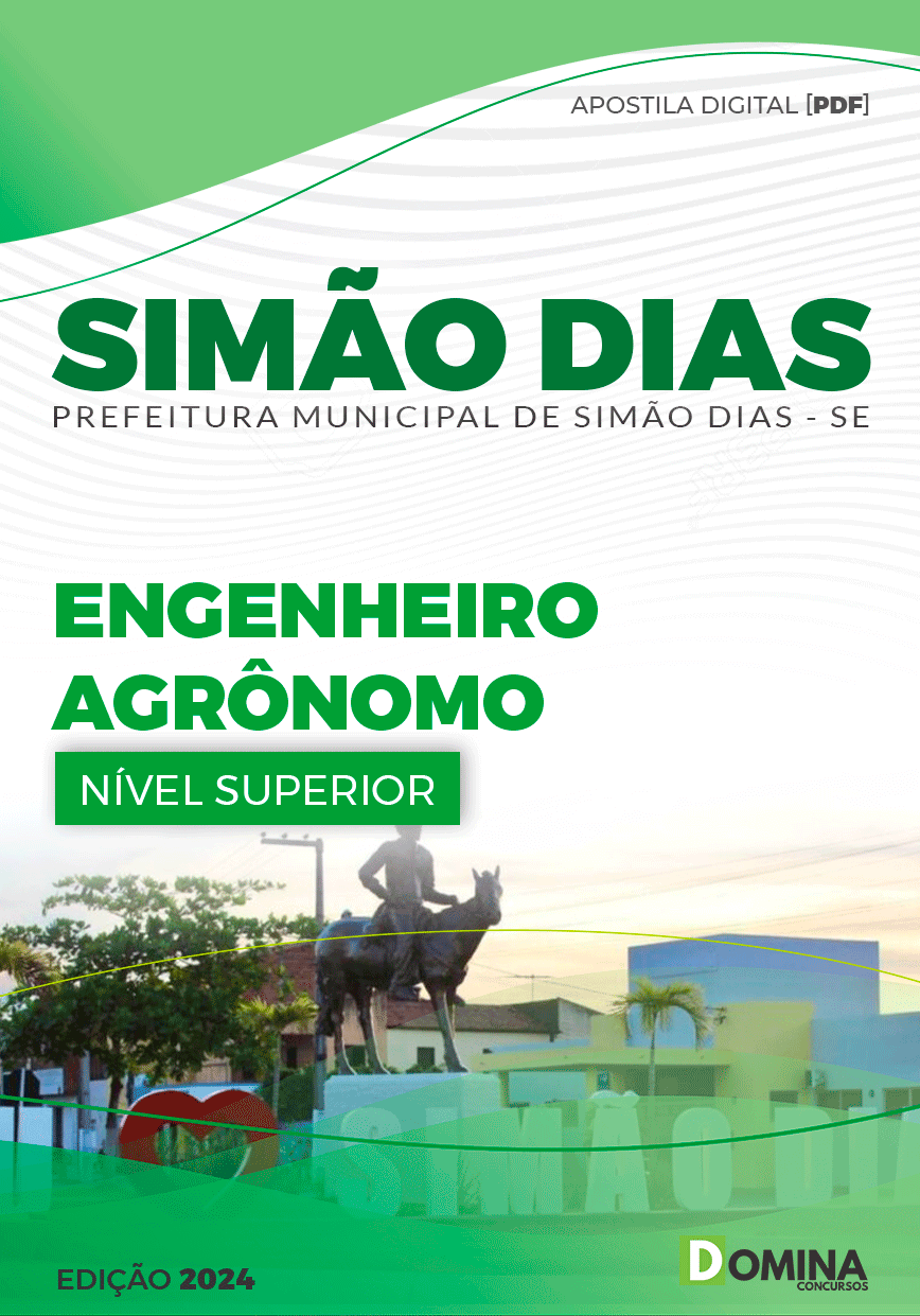 Apostila Pref Simão Dias SE 2024 Engenheiro Agrônomo