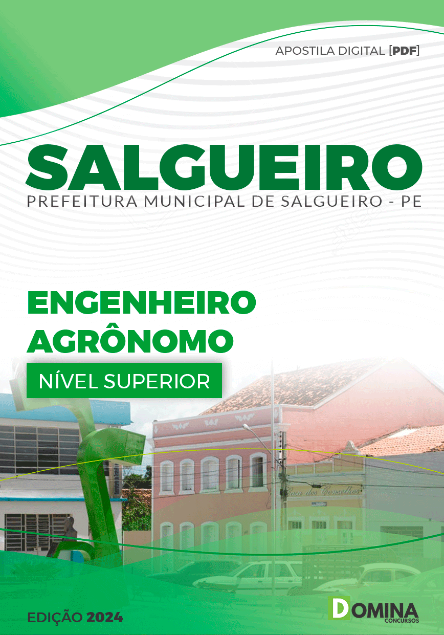 Apostila Prefeitura Salgueiro PE 2024 Engenheiro Agrônomo