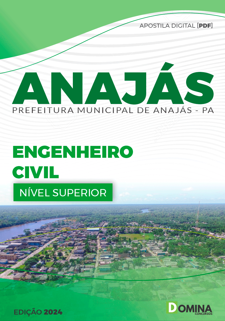 Apostila Pref Anajás PA 2024 Engenheiro Civil