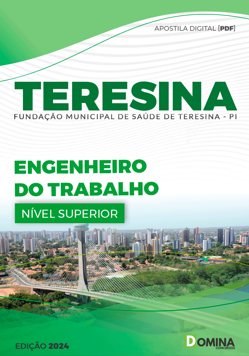 Apostila FMS Teresina PI 2024 Engenheiro Trabalho