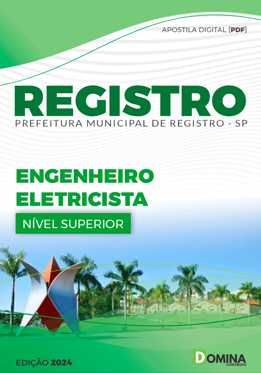 Apostila Prefeitura Registro SP 2024 Engenheiro Eletricista