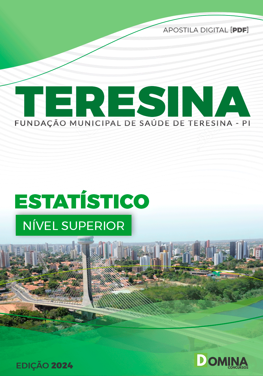Apostila FMS Teresina PI 2024 Estatístico
