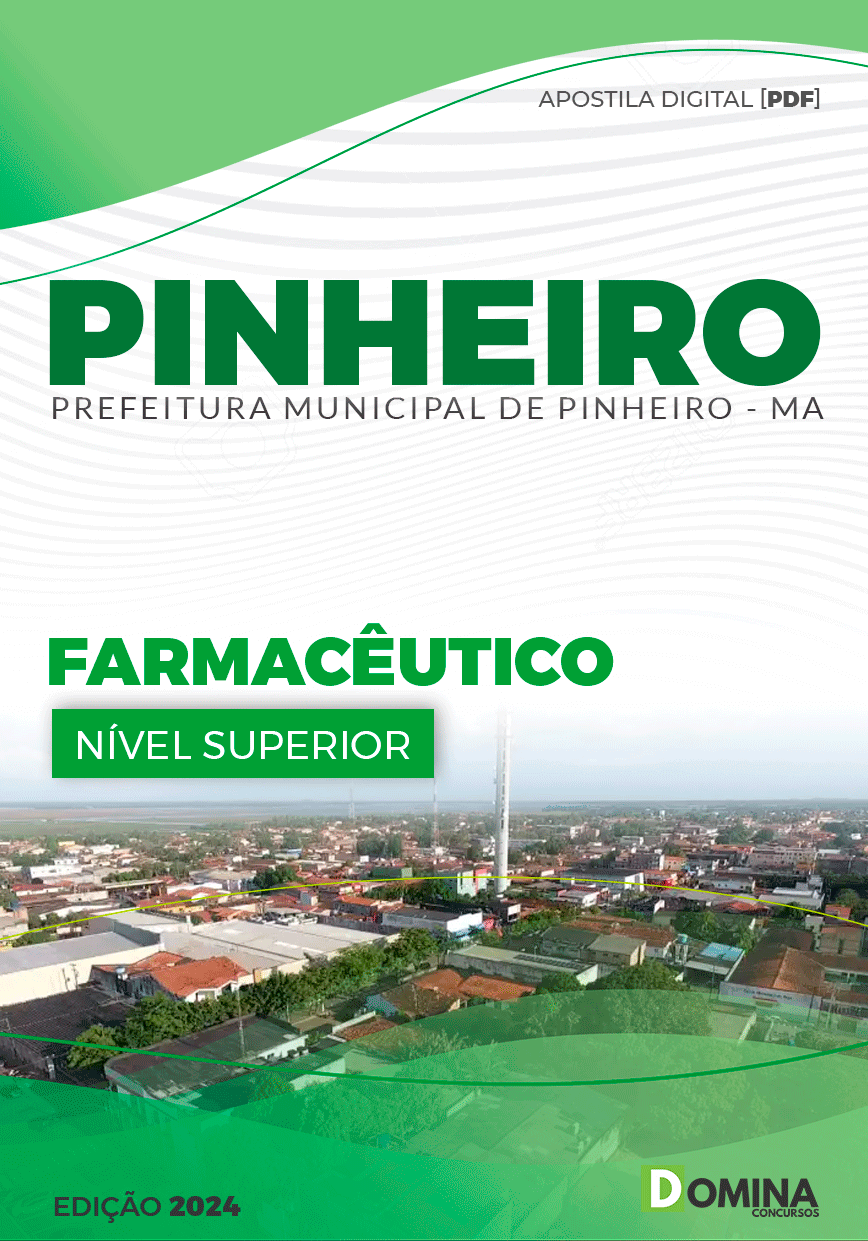 Apostila Pref Pinheiro MA 2024 Farmacêutico
