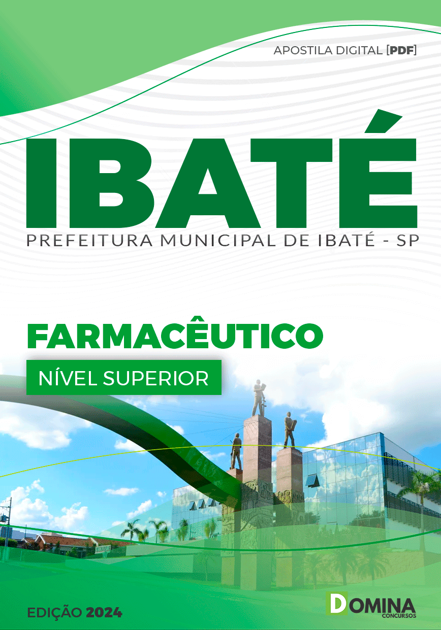 Apostila Pref Ibaté SP 2024 Farmacêutico