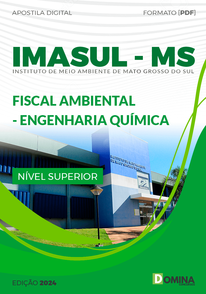 Apostila IMASUL 2024 Fiscal Ambiental Engenharia Química