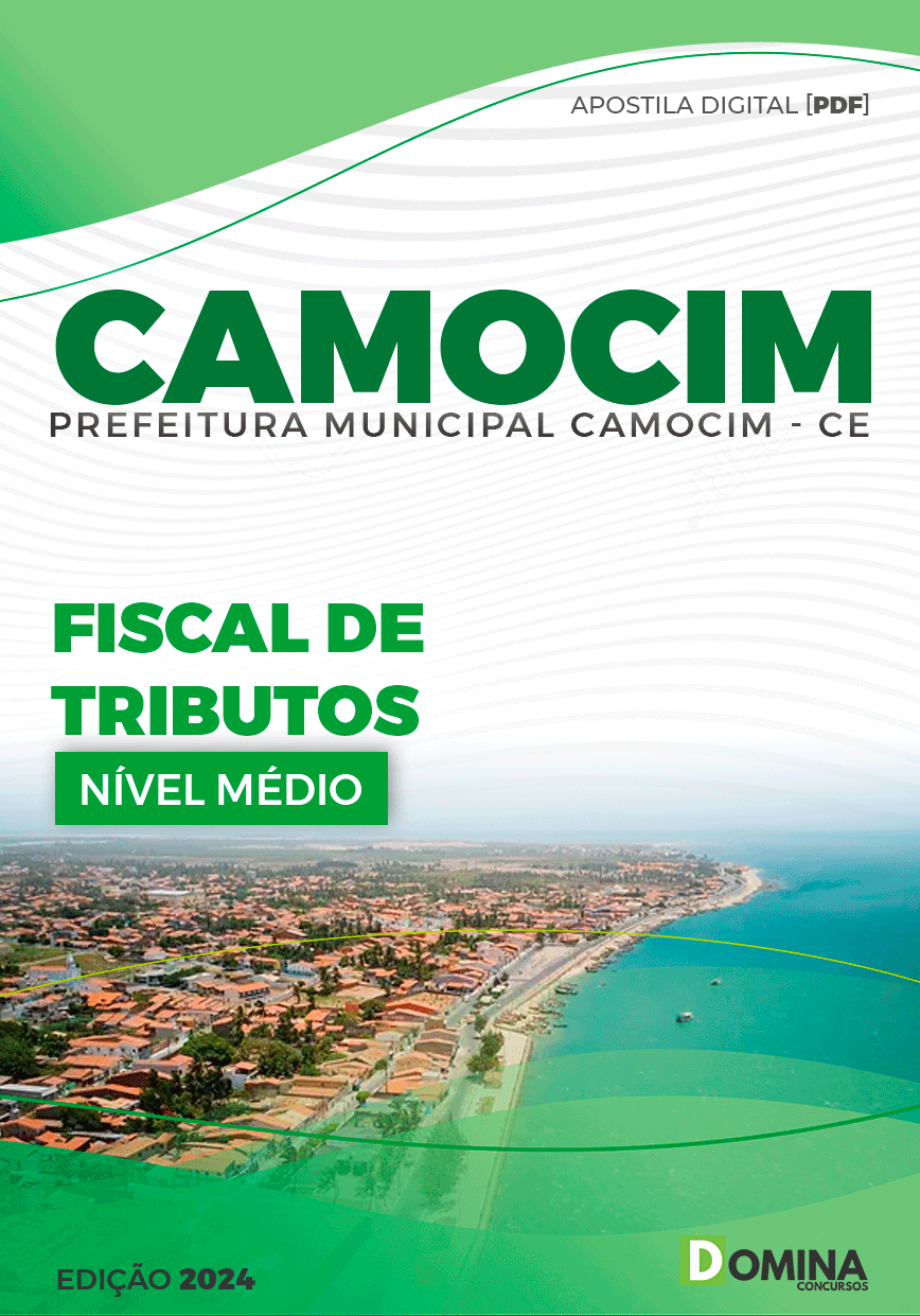 Apostila Prefeitura Camocim CE 2024 Fiscal De Tributos