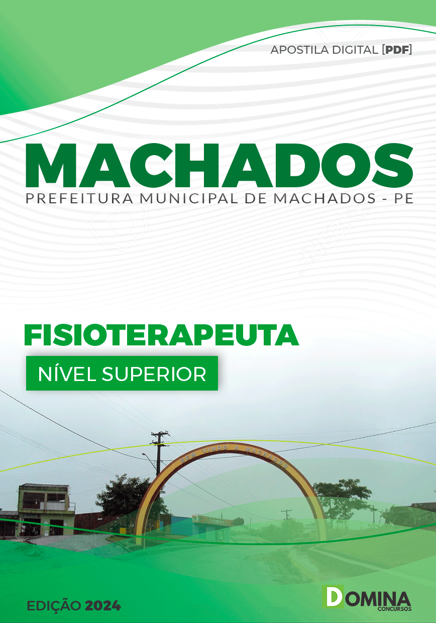 Apostila Pref Machados PE 2024 Fisioterapeuta