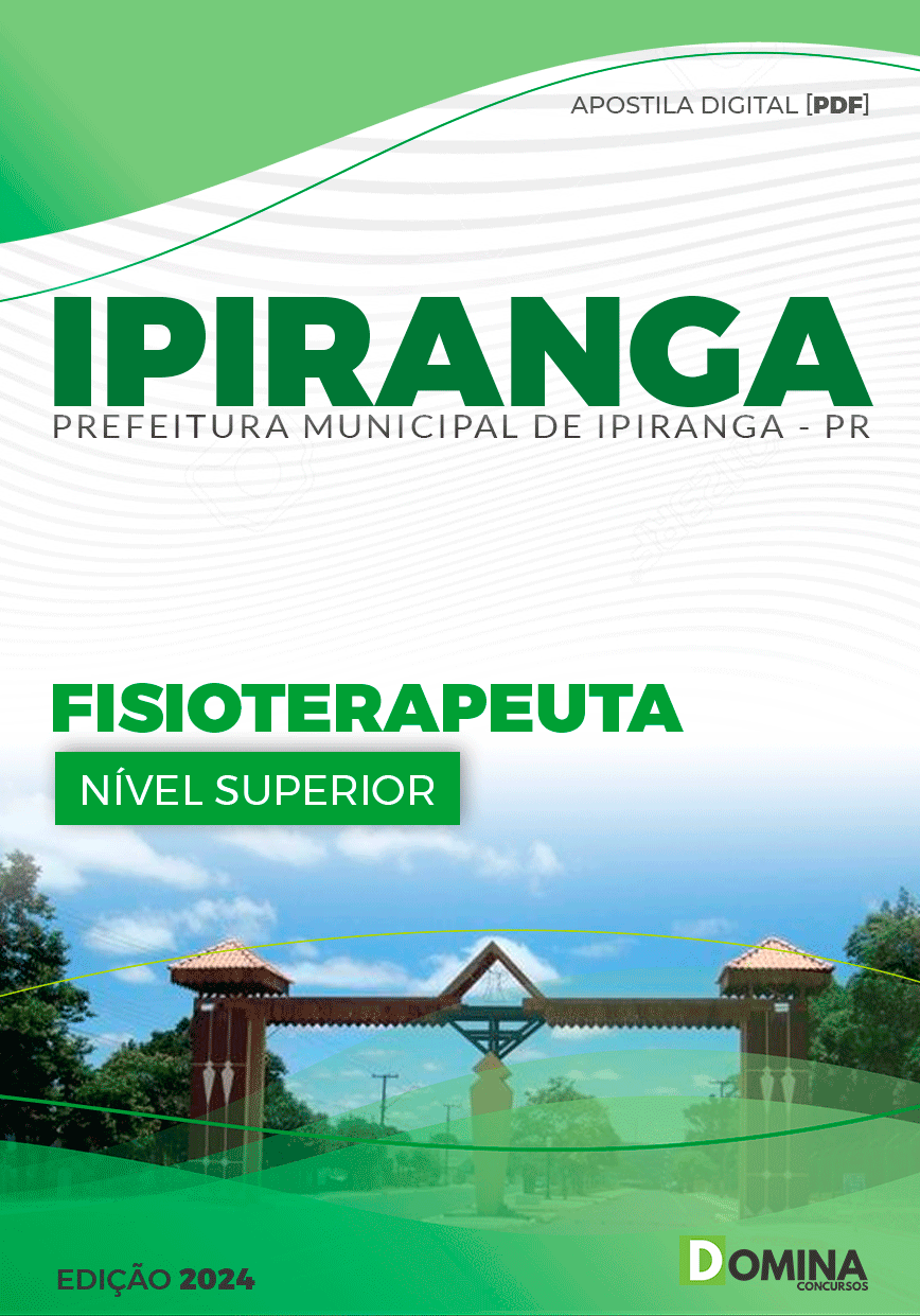 Apostila Pref Ipiranga PR 2024 Fisioterapeuta