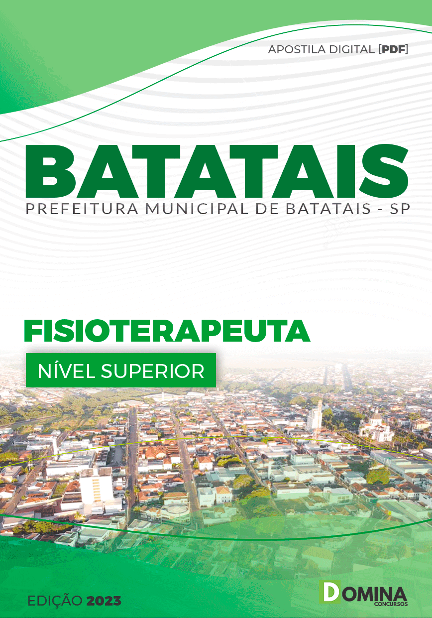Apostila Pref Batatais SP 2024 Fisioterapeuta