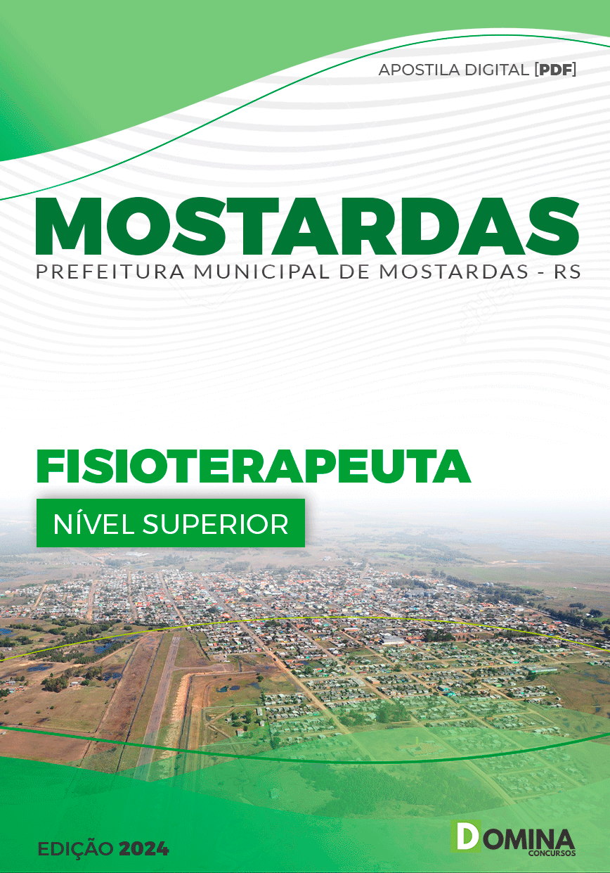 Apostila Prefeitura Mostardas RS 2024 Fisioterapeuta