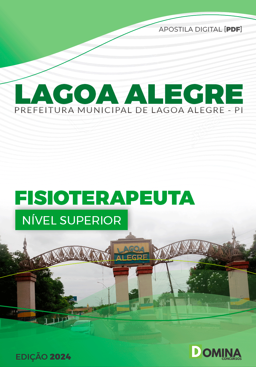 Apostila Prefeitura Lagoa Alegre PI 2024 Fisioterapeuta