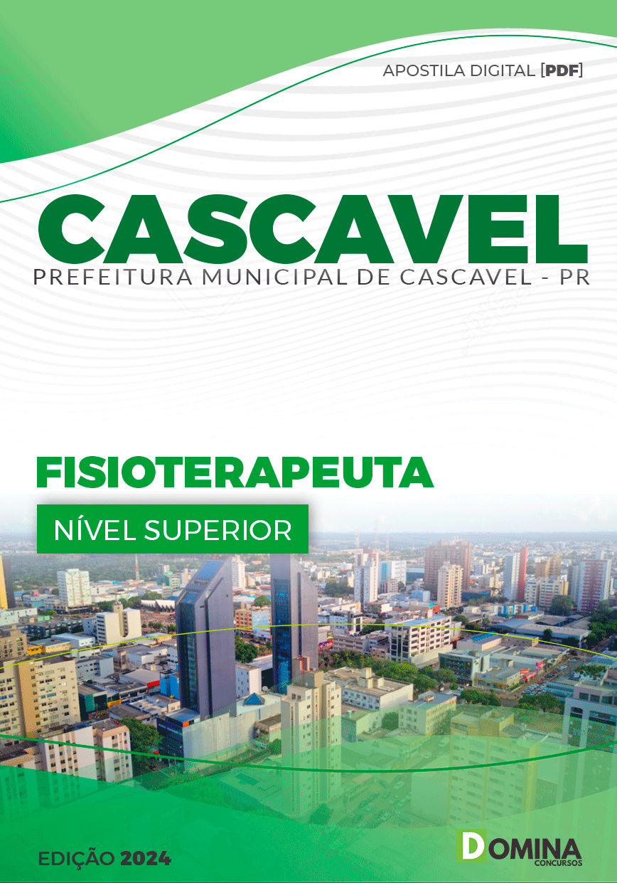 Apostila Prefeitura Cascavel PR 2024 Fisioterapeuta