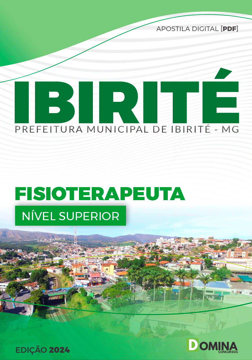 Apostila Pref Ibirité MG 2024 Fisioterapeuta