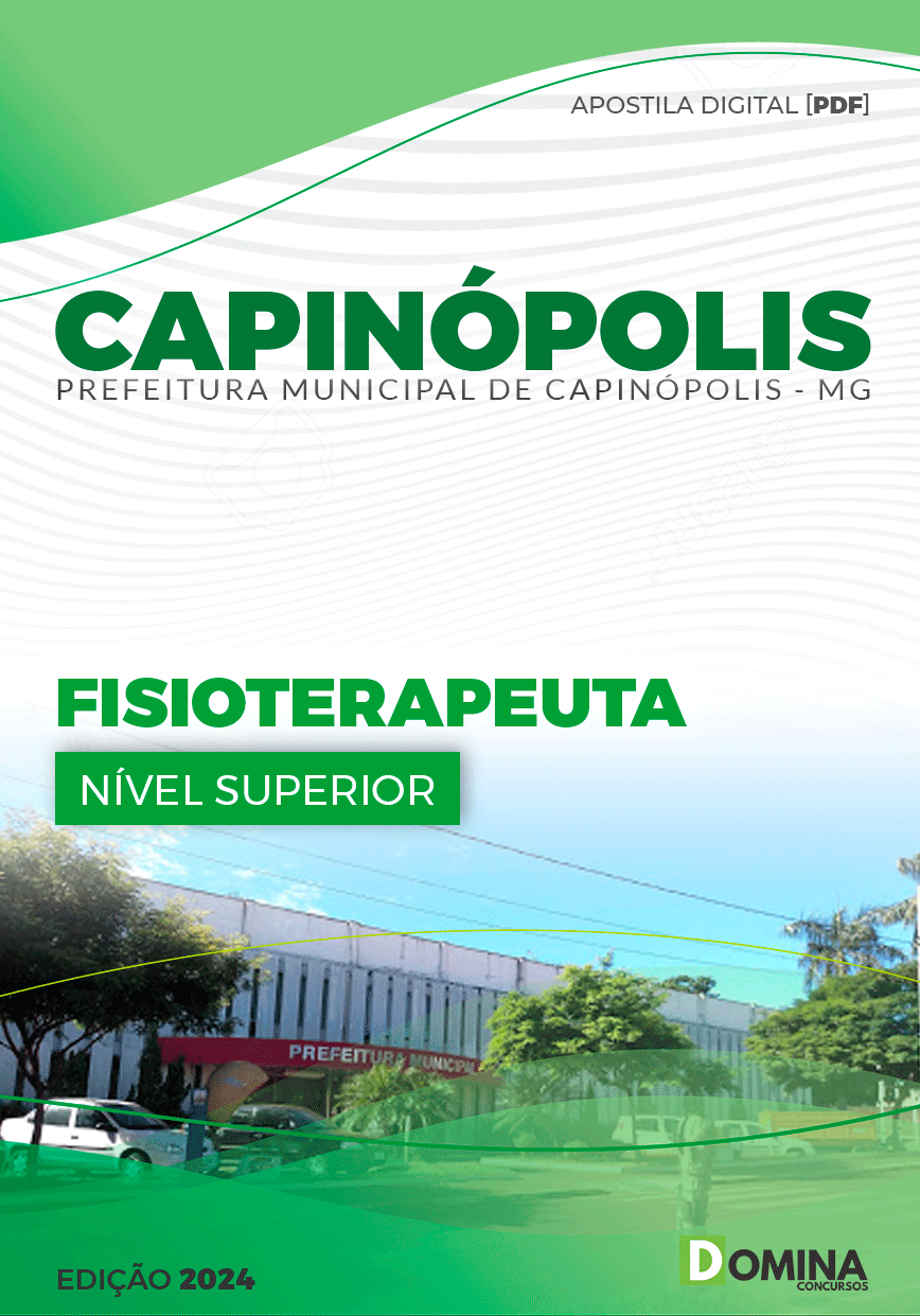Apostila Prefeitura Capinópolis MG 2024 Fisioterapeuta