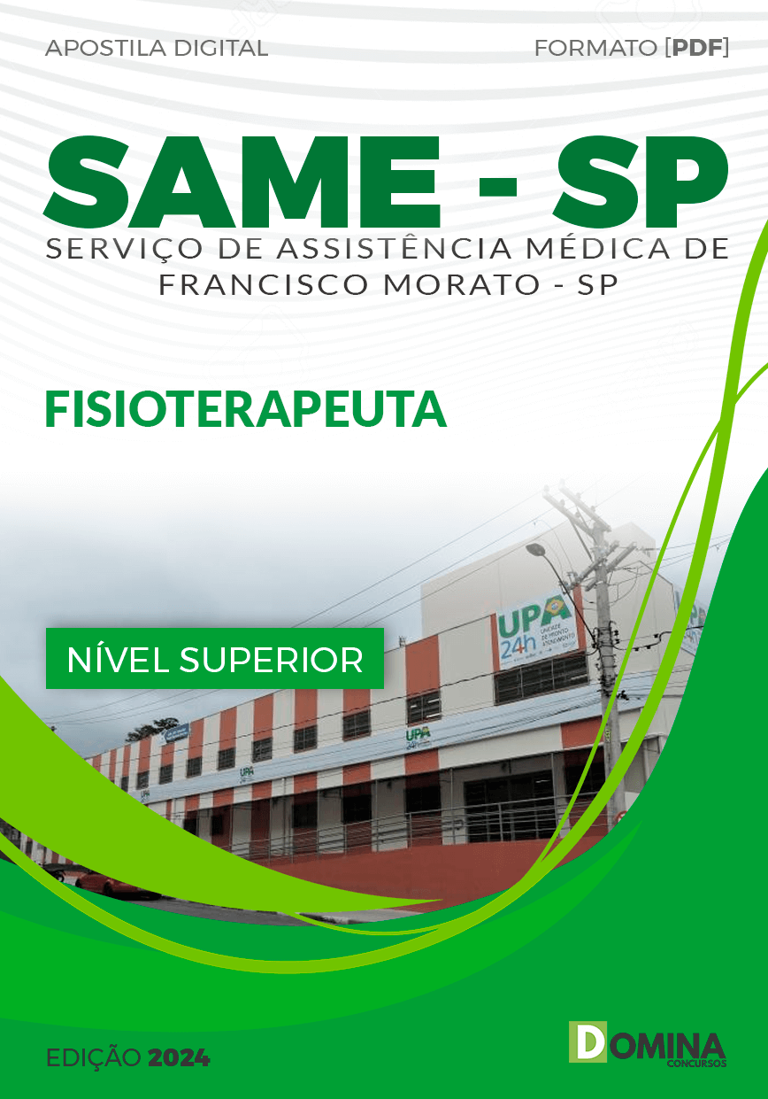 Apostila Concurso SAME SP 2024 Fisioterapeuta