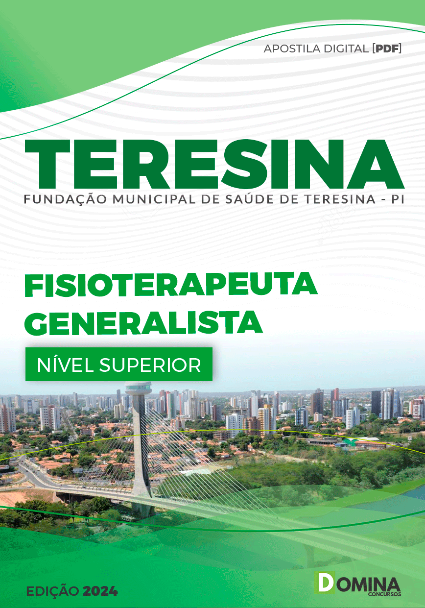 Apostila FMS Teresina PI 2024 Fonoaudiólogo Hospitalar