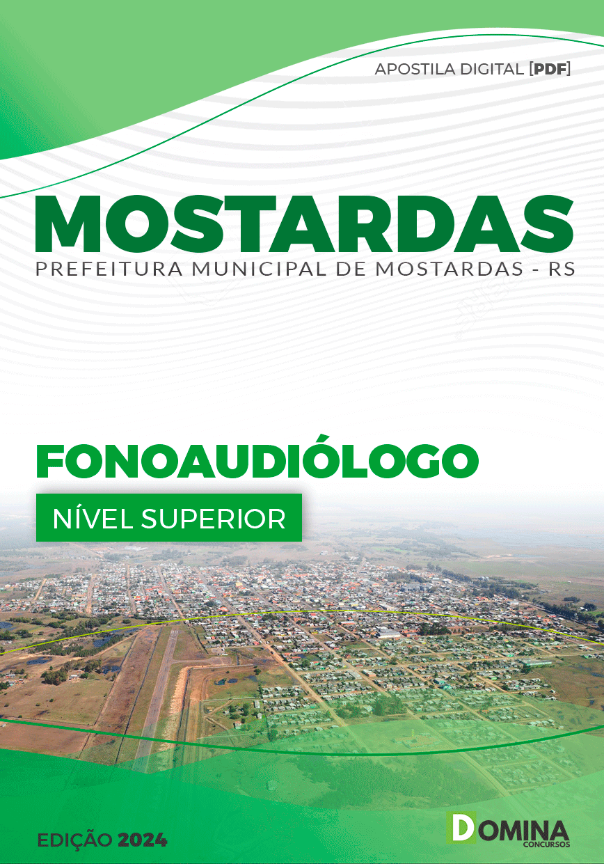 Apostila Prefeitura Mostardas RS 2024 Fonoaudiólogo
