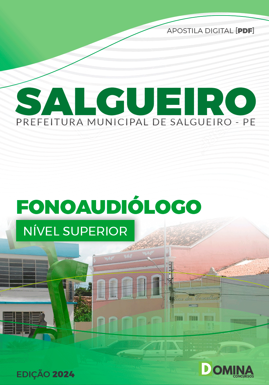 Apostila Prefeitura Salgueiro PE 2024 Fonoaudiólogo