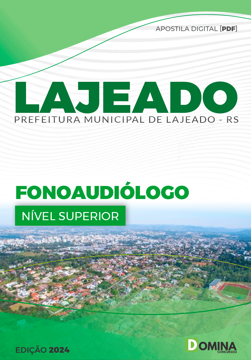 Apostila Pref Lajeado RS 2024 Fonoaudióloga