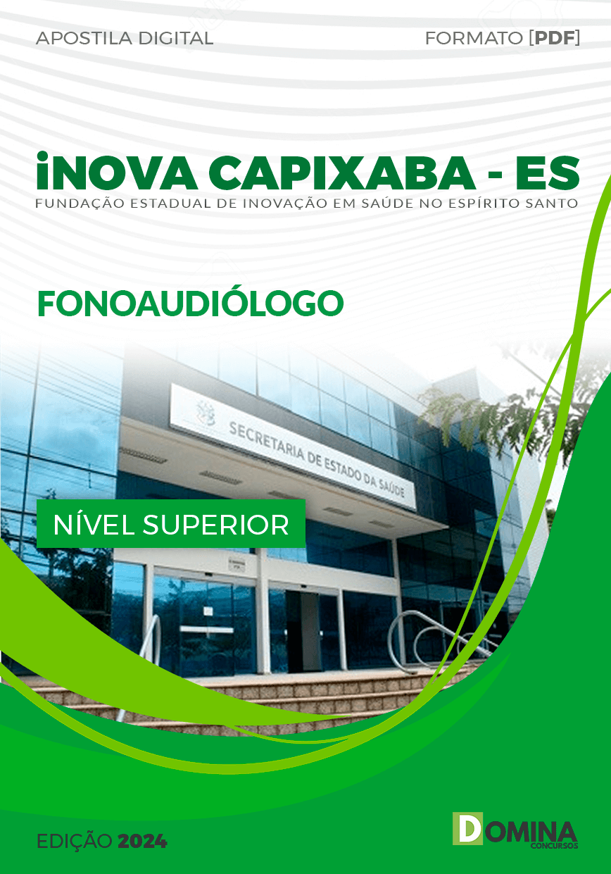 Apostila iNOVA Capixaba ES 2024 Fonoaudiólogo