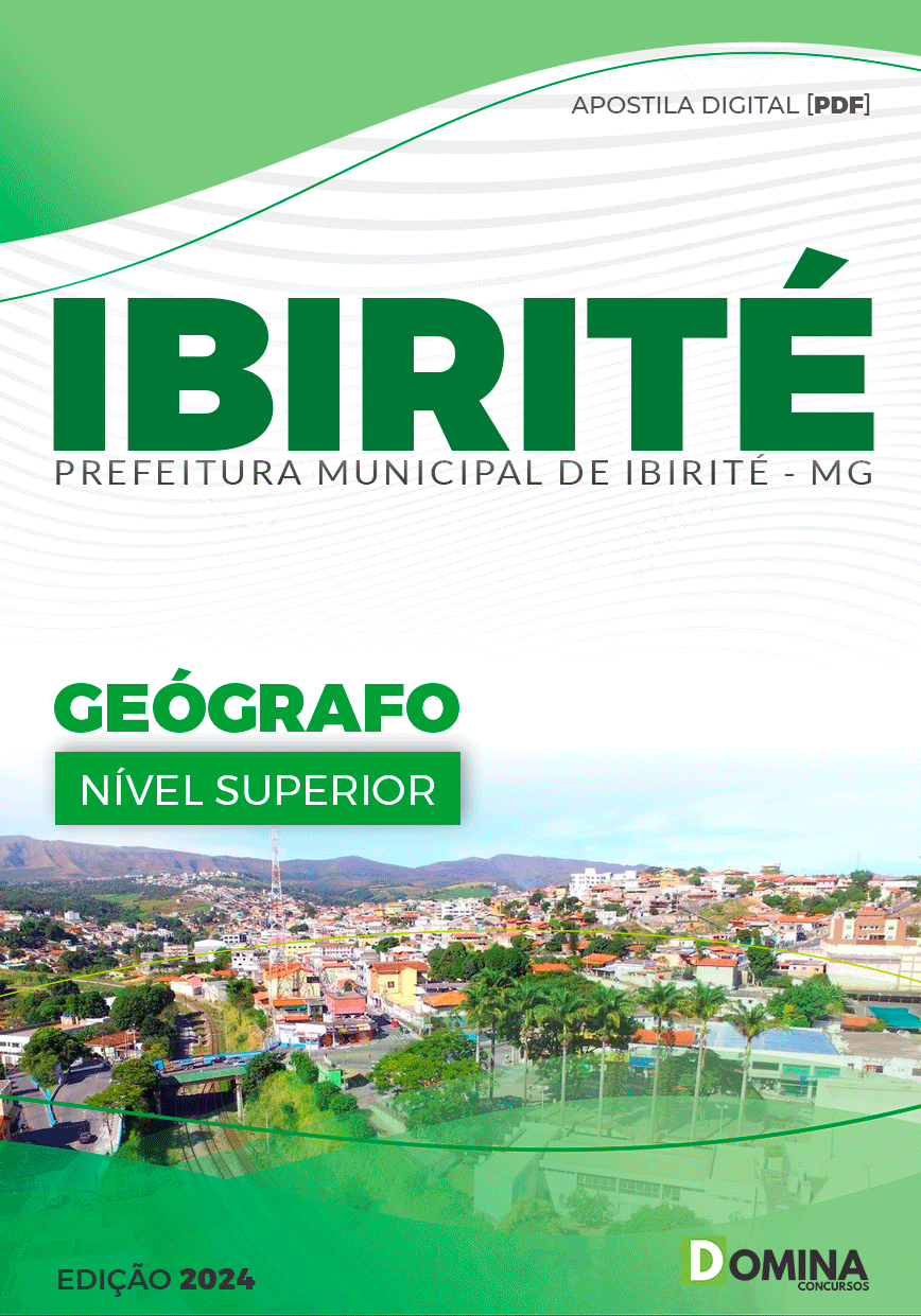 Apostila Pref Ibirité MG 2024 Farmacêutico