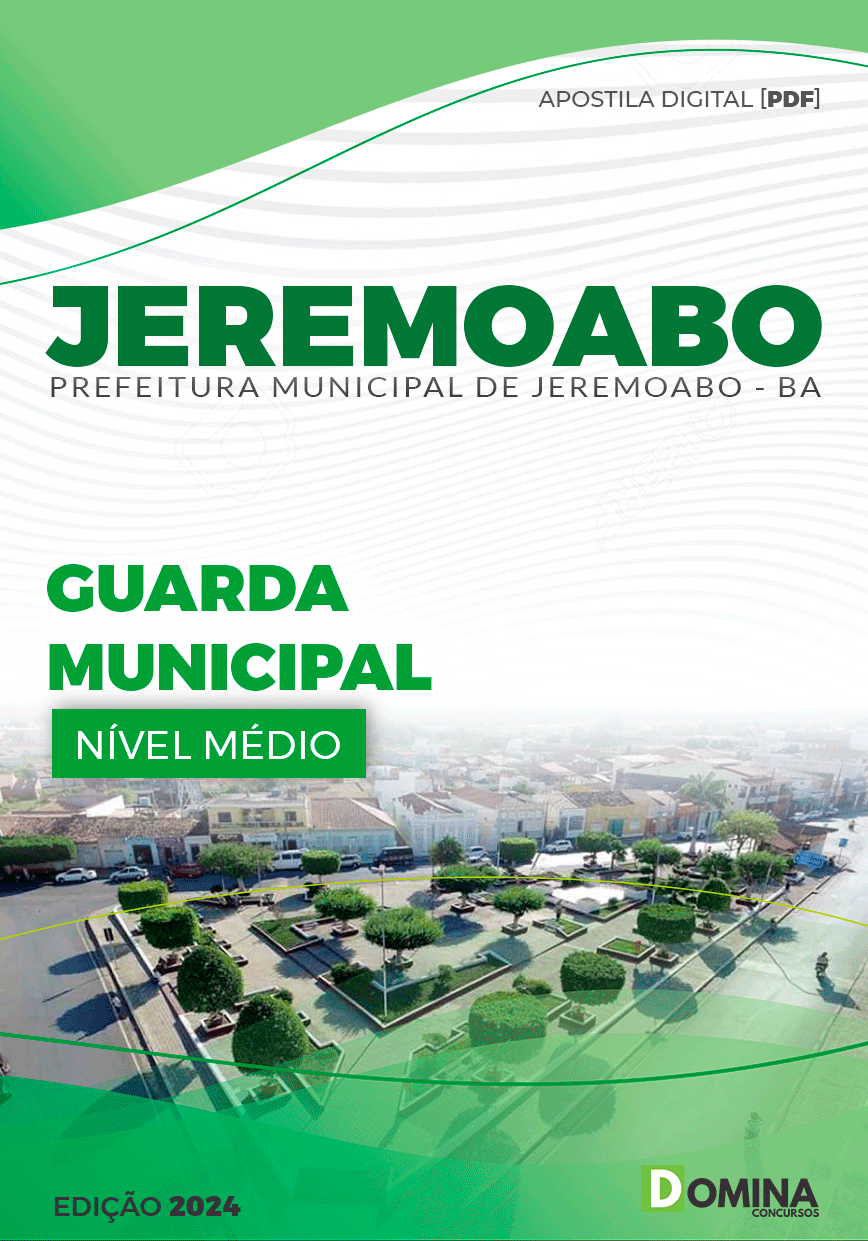 Apostila Pref Jeremoabo BA 2024 Guarda Municipal