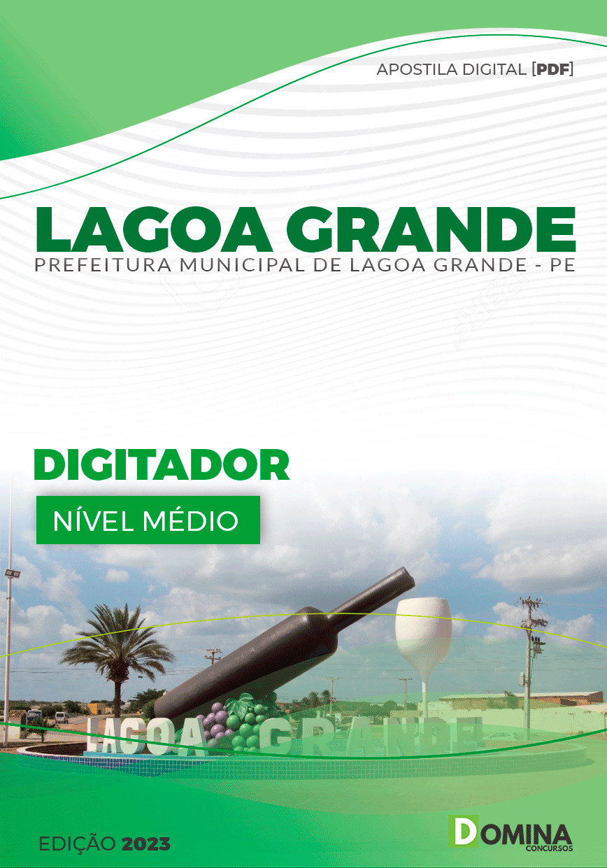 Apostila Pref Lagoa Grande PE 2024 Digitador
