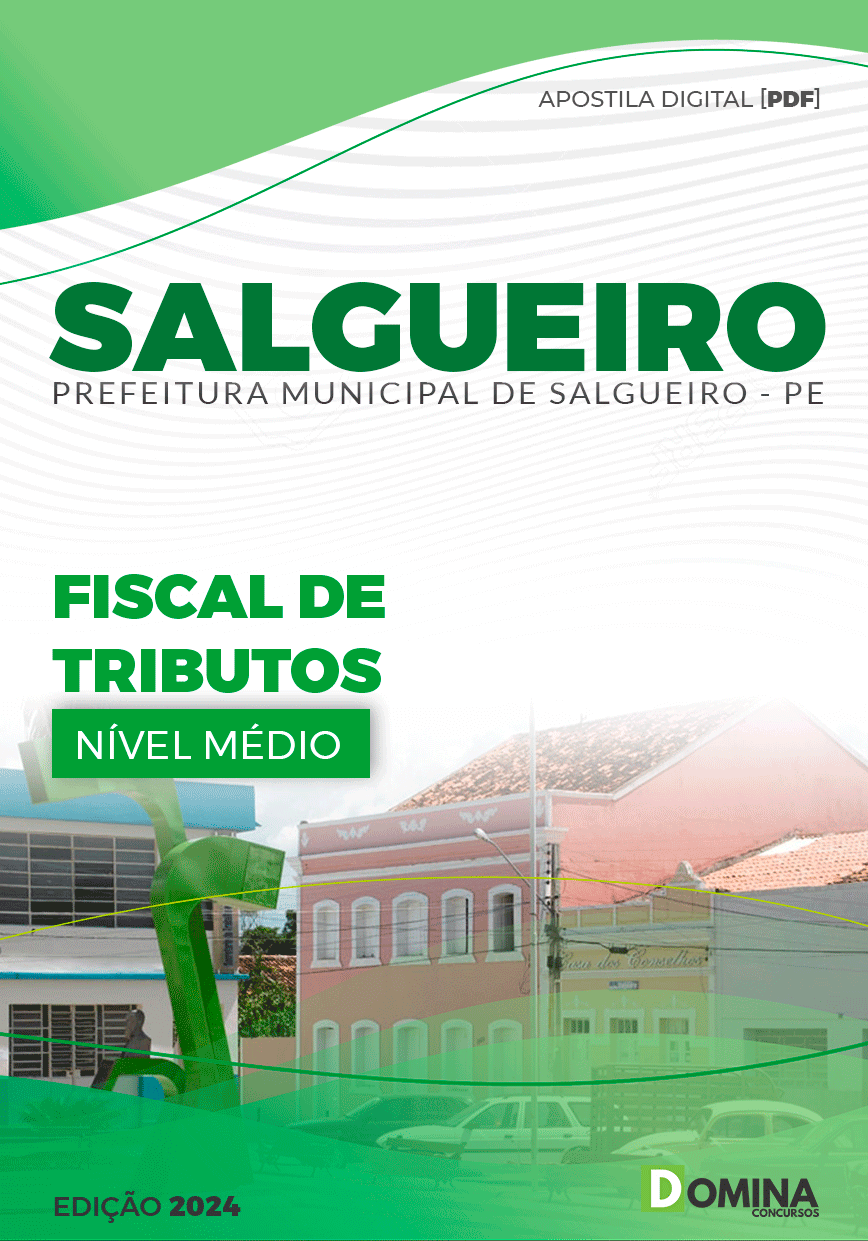 Apostila Prefeitura Salgueiro PE 2024 Fiscal de Tributos