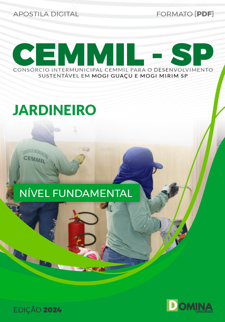 Apostila Seletivo CEMMIL SP 2024 Jardineiro