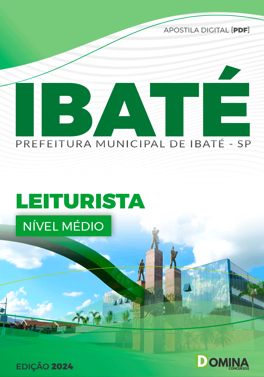 Apostila Pref Ibaté SP 2024 Leiturista
