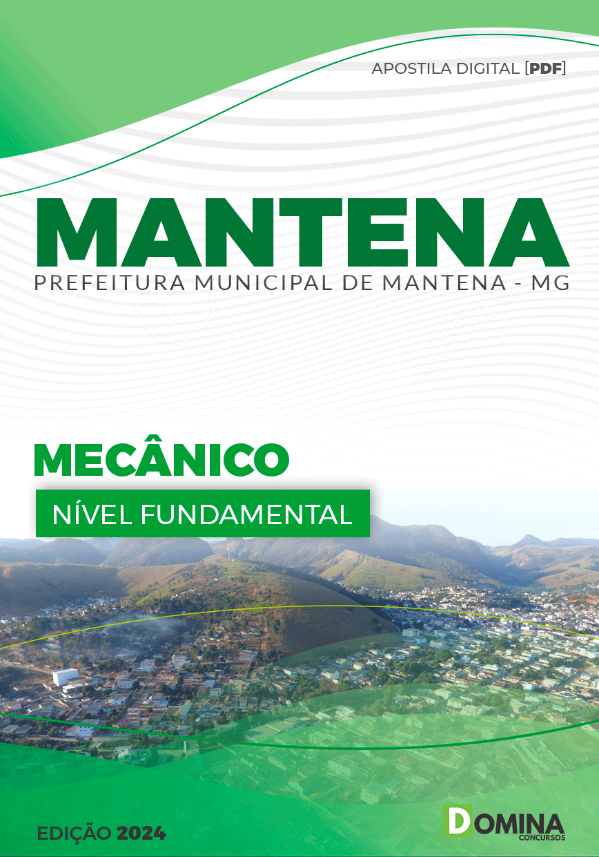Apostila Pref Mantena MG 2024 Mecânico