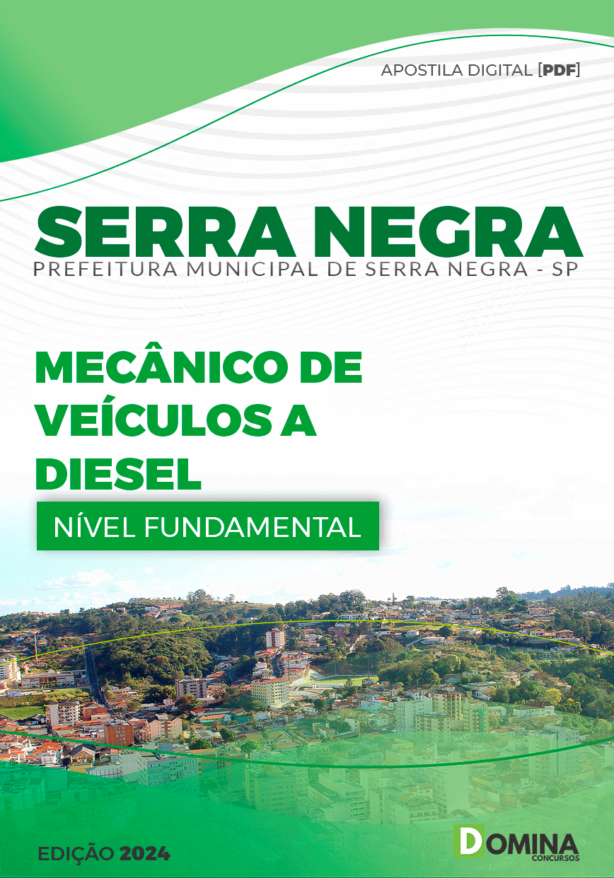 Apostila Pref Serra Negra SP 2024 Mecânico Veículos Diesel