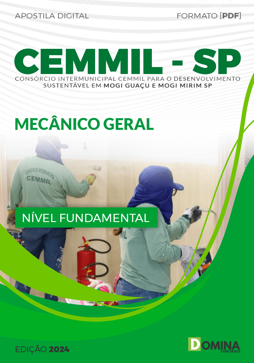 Apostila Seletivo CEMMIL SP 2024 Mecânico Geral