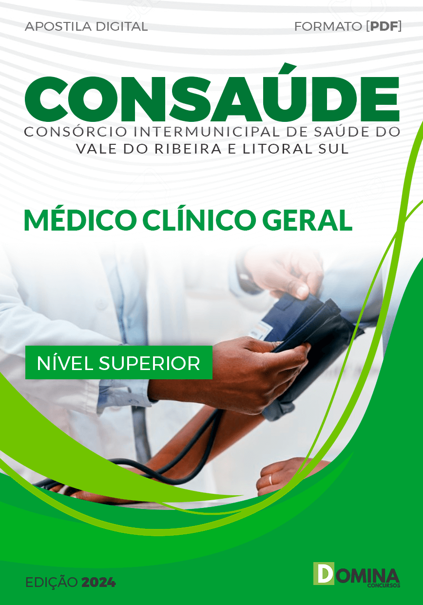 Apostila Seletivo CONSAÚDE 2024 Médico Clínico Geral