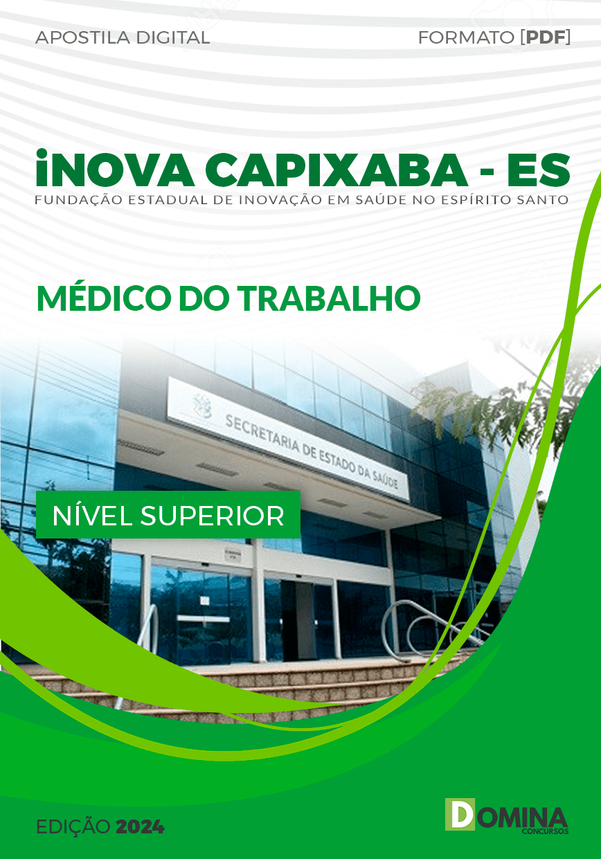 Apostila iNOVA Capixaba ES 2024 Médico do Trabalho