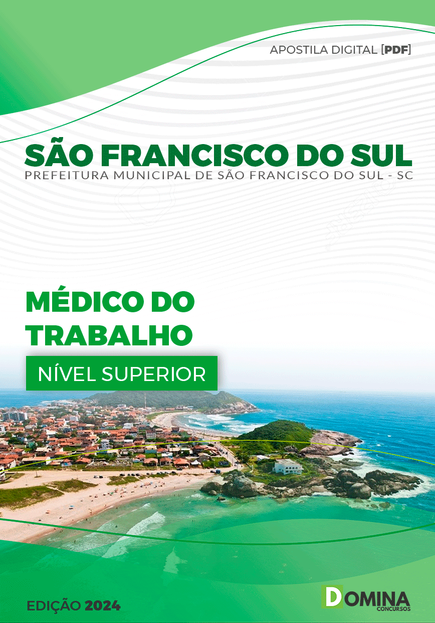 Pref São Francisco do Sul SC 2024 Médico do Trabalho