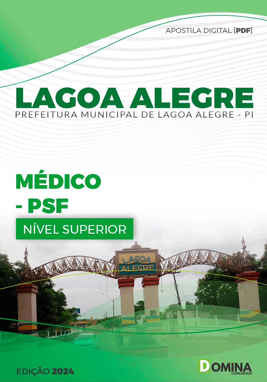 Apostila Prefeitura Lagoa Alegre PI 2024 Médico PSF