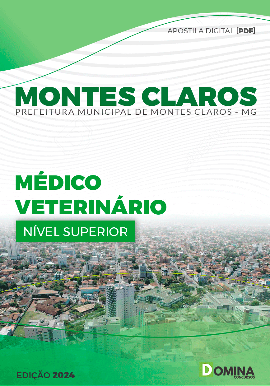 Apostila Prefeitura Montes Claros MG 2024 Médico Veterinário