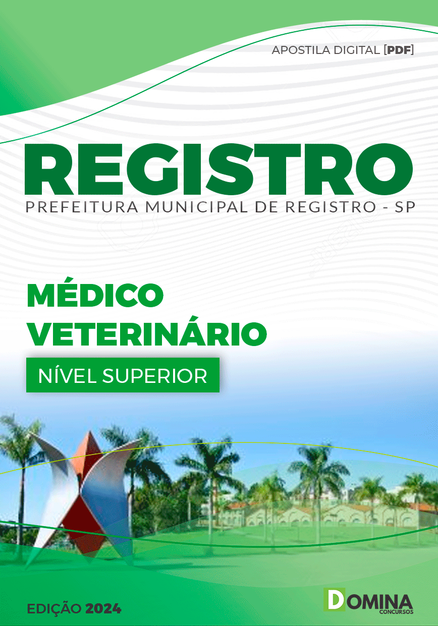 Apostila Prefeitura Registro SP 2024 Médico Veterinário