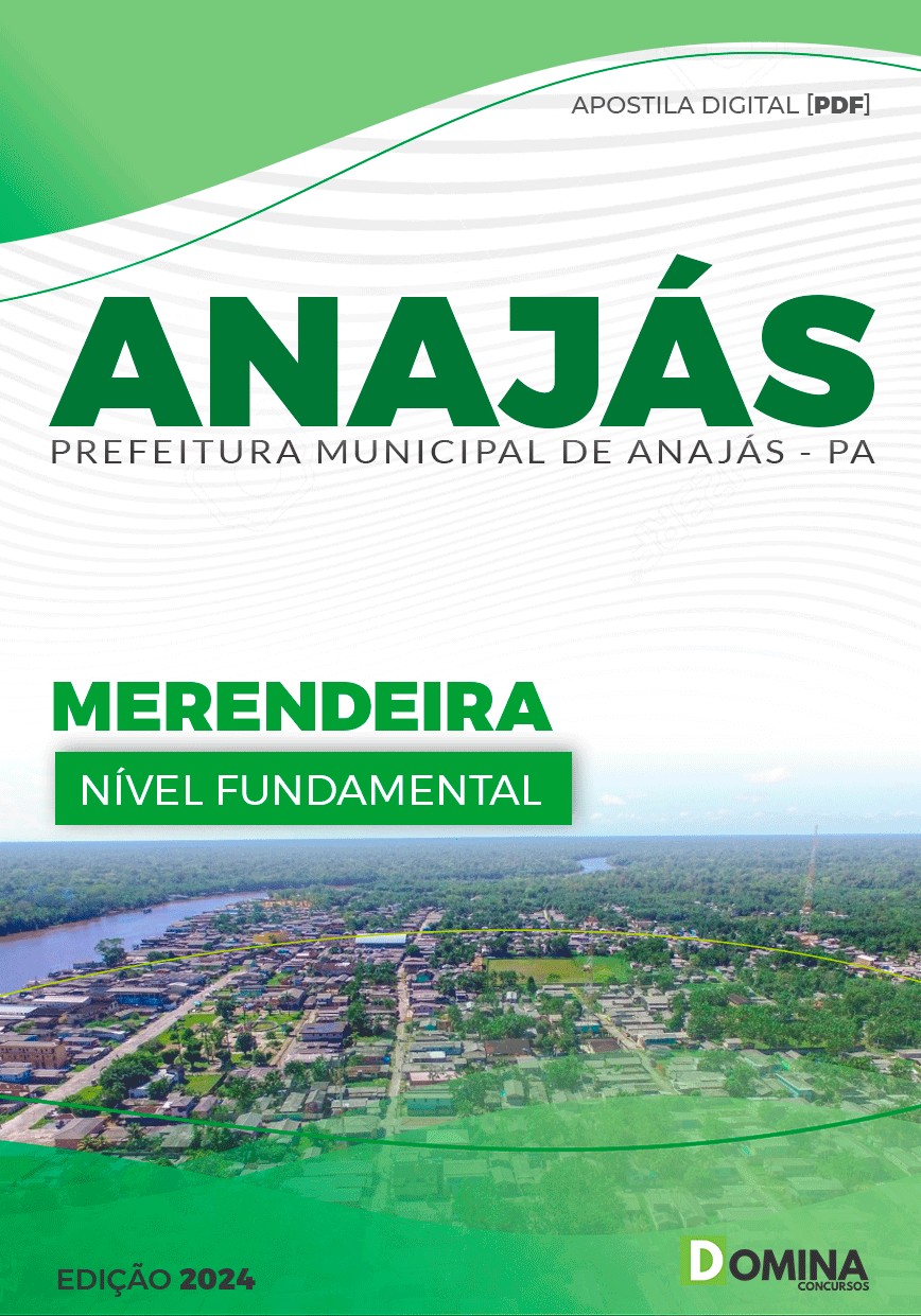Apostila Pref Anajás PA 2024 Merendeira
