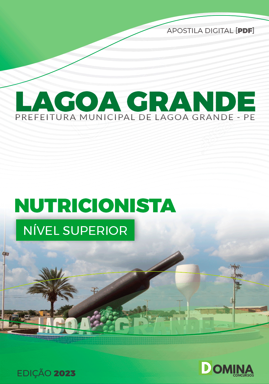 Apostila Pref Lagoa Grande PE 2024 Nutricionista