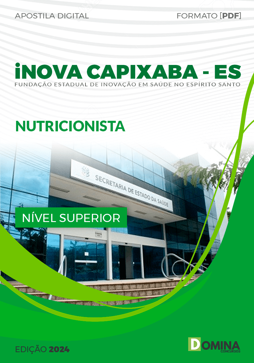 Apostila iNOVA Capixaba ES 2024 Nutricionista