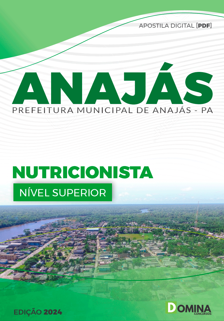Apostila Pref Anajás PA 2024 Nutricionista
